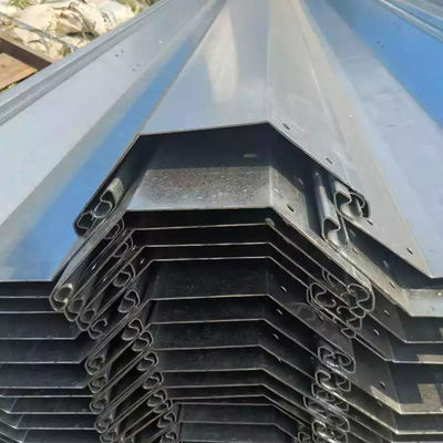 Calha de chuva de aço galvanizado para estufa comercial conectada 2,0 mm