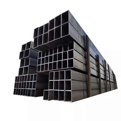Tubo de aço SHS quadrado oco seção transversal galvanizado S195 S235
