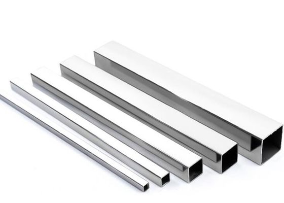 Tubulação retangular de aço inoxidável 1mm do revestimento das tubulações de aço 2b de ASTM AISI 317L SS