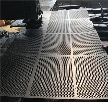 A placa de perfuração de aço inoxidável 0.3mm SUS304L de ASTM AISI laminou o furo redondo