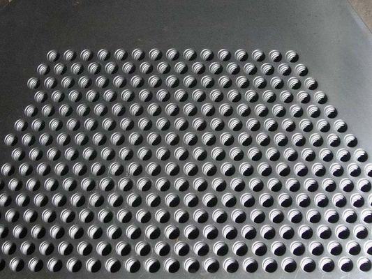 Furo redondo de perfuração de aço inoxidável laminado ASTM AISI da placa de SS316L