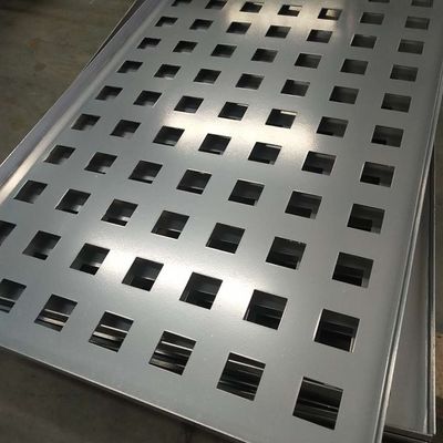 Furo redondo de perfuração de aço inoxidável laminado ASTM AISI da placa de SS316L