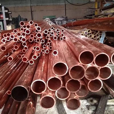 Tubo da tubulação do cobre de ASTM C12000 40 milímetros de Cu DHP de TU1 em linha reta