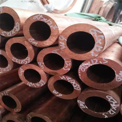 Do Cu de cobre capilar do pequeno diâmetro 99,9% da tubulação de H65 H62 tubo de bronze para a indústria