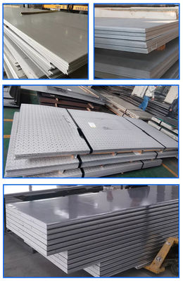 Placa de Aço Inoxidável HL 5mm 304 Laminada a Quente 3000mm Borda Fendida