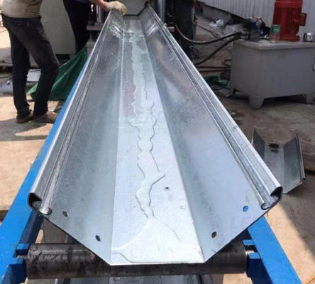 Calha de chuva de aço galvanizado para estufa comercial conectada 2,0 mm