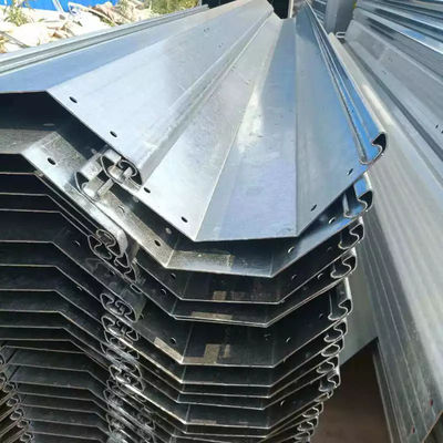 Calha de chuva de aço galvanizado para estufa comercial conectada 2,0 mm
