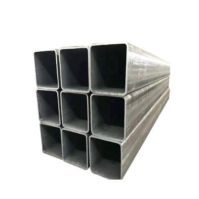 Tubo de aço SHS quadrado oco seção transversal galvanizado S195 S235