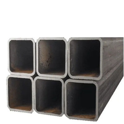 Tubo de aço SHS quadrado oco seção transversal galvanizado S195 S235