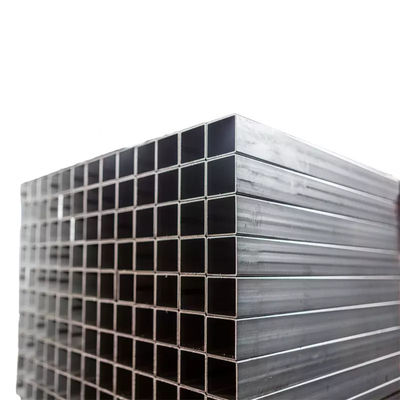 Tubo de aço SHS quadrado oco seção transversal galvanizado S195 S235