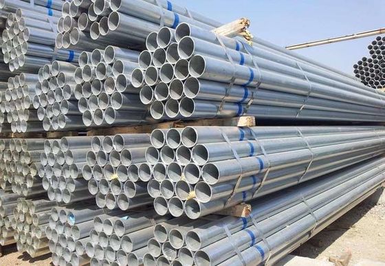 5.0mm galvanizou o círculo soldado 600g/M2 do mergulho quente de tubulação de aço