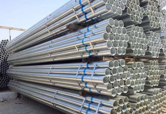 5.0mm galvanizou o círculo soldado 600g/M2 do mergulho quente de tubulação de aço