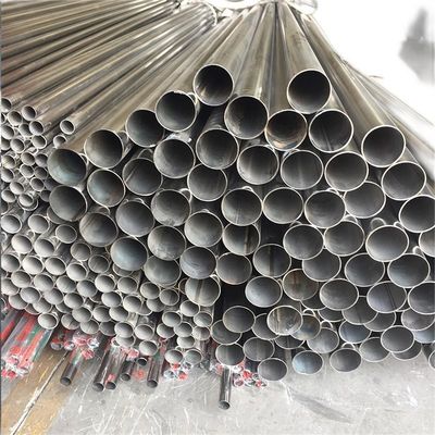 A tubulação de aço inoxidável de ASTM A554 soldou a parede 304 fina círculo oco de 16m - de 200mm