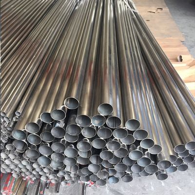 A tubulação de aço inoxidável de ASTM A554 soldou a parede 304 fina círculo oco de 16m - de 200mm