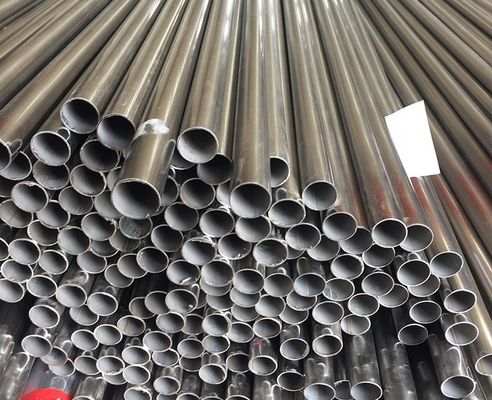 A tubulação de aço inoxidável de ASTM A554 soldou a parede 304 fina círculo oco de 16m - de 200mm