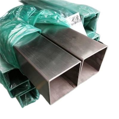 Perfil de aço inoxidável da tubulação 8.0mm A554 GR do tubo da cavidade do quadrado SS304