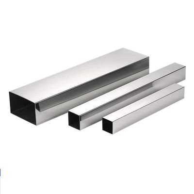 Perfil de aço inoxidável da tubulação 8.0mm A554 GR do tubo da cavidade do quadrado SS304