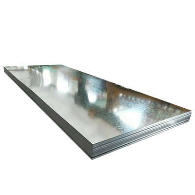 Z30 Z275 galvanizou a placa de aço JIS GB 1000mm laminado a alta temperatura 1500mm do ferro