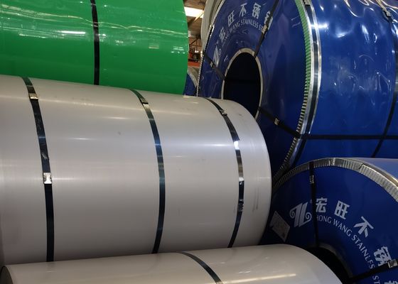 410S 201 laminados a alta temperatura principais bobina de aço inoxidável 410F2 JIS para a decoração arquitetónica