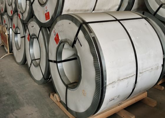 AISI ASTM laminou a superfície escovada 500mm de aço inoxidável das bobinas da chapa metálica