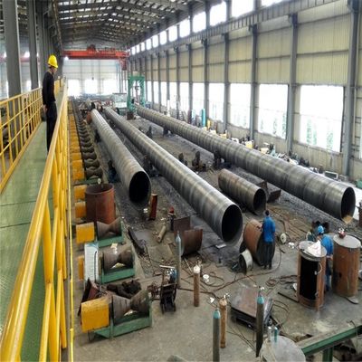 O aço soldou o tubo 16Mn 20# Q345 X46 ASTM JIN do grande diâmetro