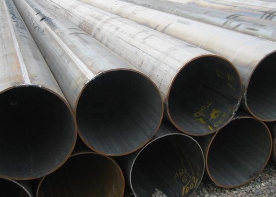 Tubulação soldada Weldable L290 X60 X80 0Cr13 50mm Q235A grosso da tubulação de aço