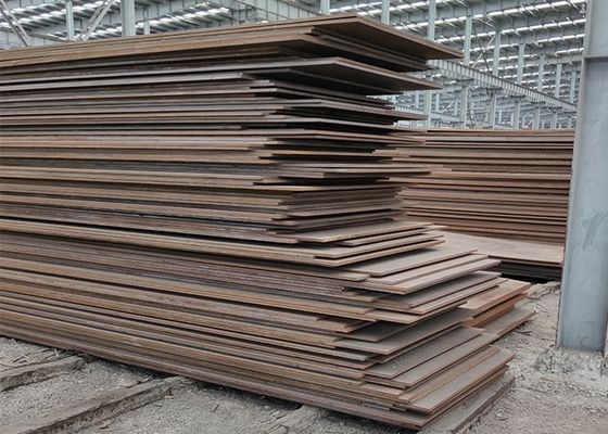 Corten de oxidação que resiste ao revestimento 2B do aço SMA400AW BW CW 40mm 50mm