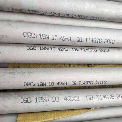 Tubulações sem emenda de aço inoxidável e tubos de AISI 6K 302