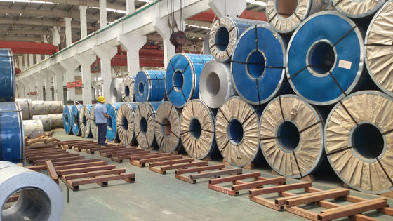 Correia de aço inoxidável de construção 0.5mm do metal das tiras SS201 da superfície brilhante decorativa finamente