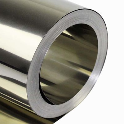Da bobina de aço inoxidável de superfície brilhante da tira de SUS302 8K metal decorativo 50.0mm para o elevador