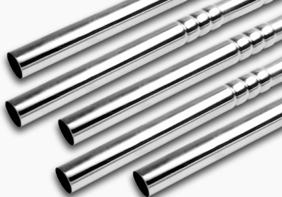 SUS431 parede fina laminada brilhante de aço inoxidável do tubo de aço da tubulação 6K SS sem emenda